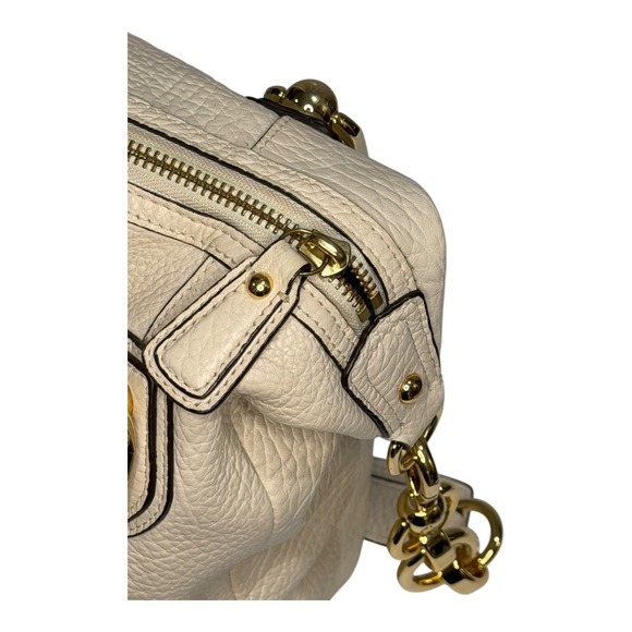 Coach Cream Satchel Bag - Picture 12 of 15